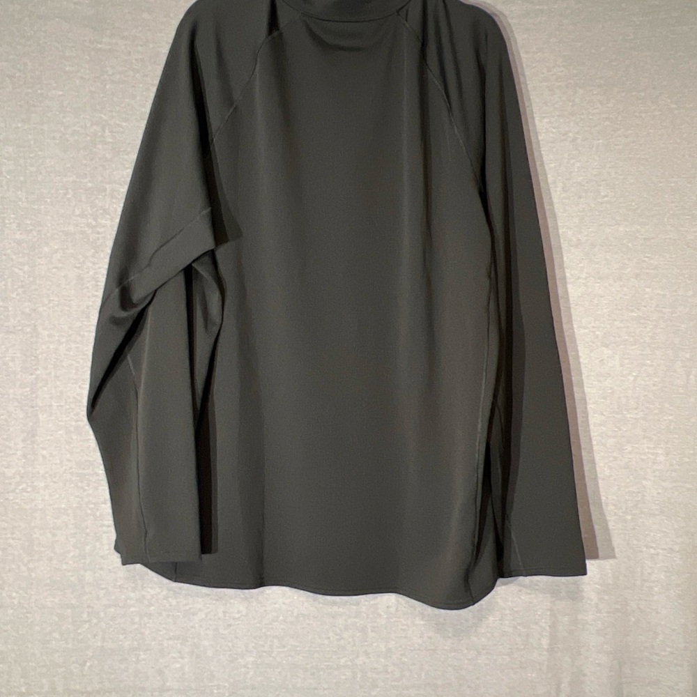 Patagonia Black Capilene Mid Weight Base layer 1/2 zip Pullover XXL - Picture 3 of 7